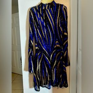 Sequin mini dress
